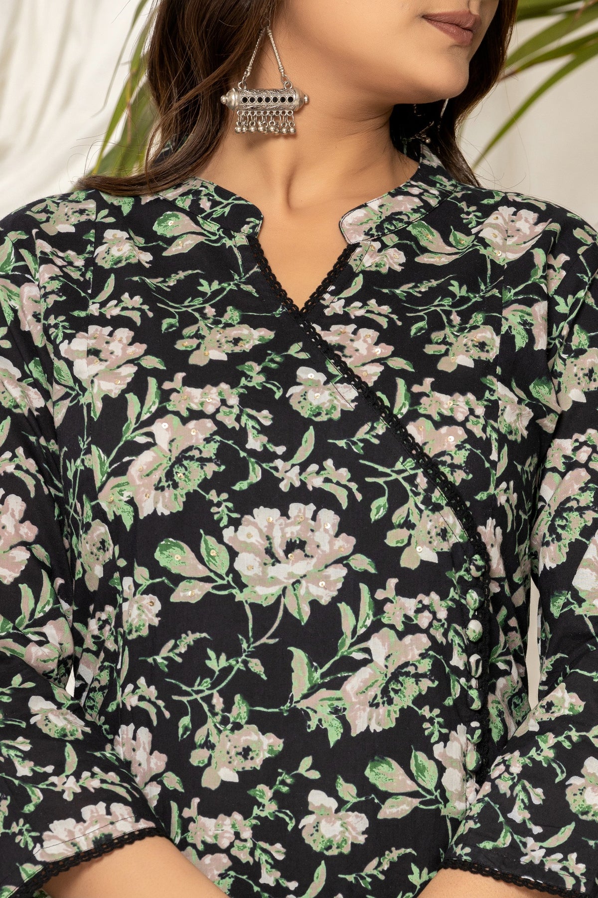 Naaya Angrakha Pure Cotton Kurta set
