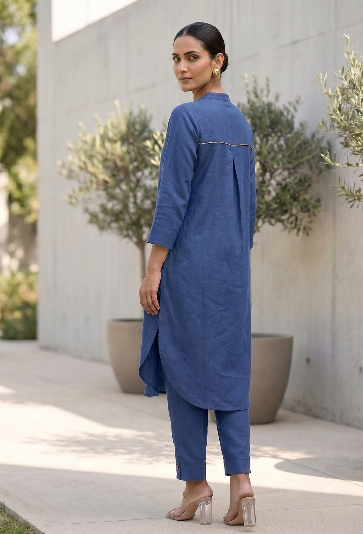 Indigo Matrix Co-Ord