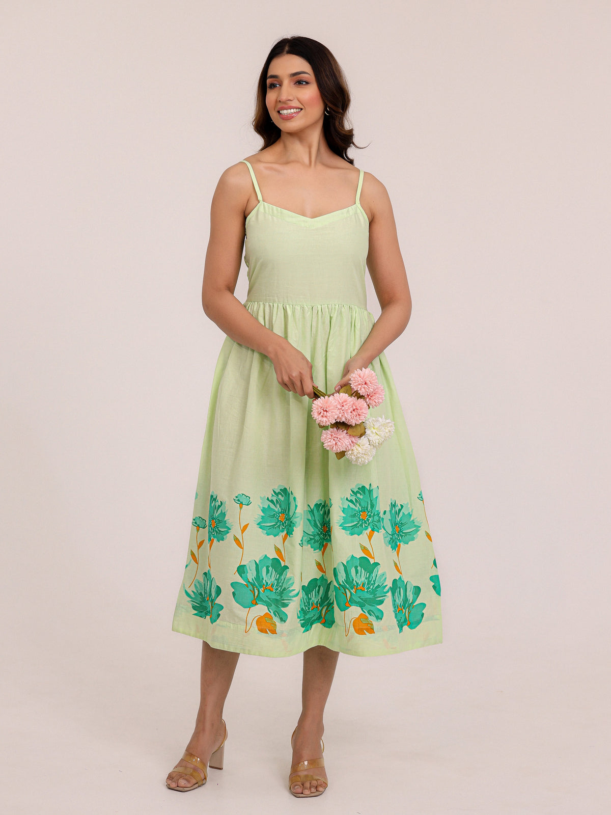 Hazel Floral Pure cotton Dress