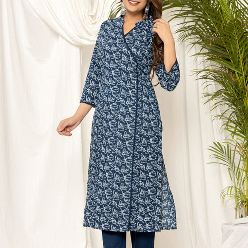Naaya Angrakha Pure Cotton Kurta set