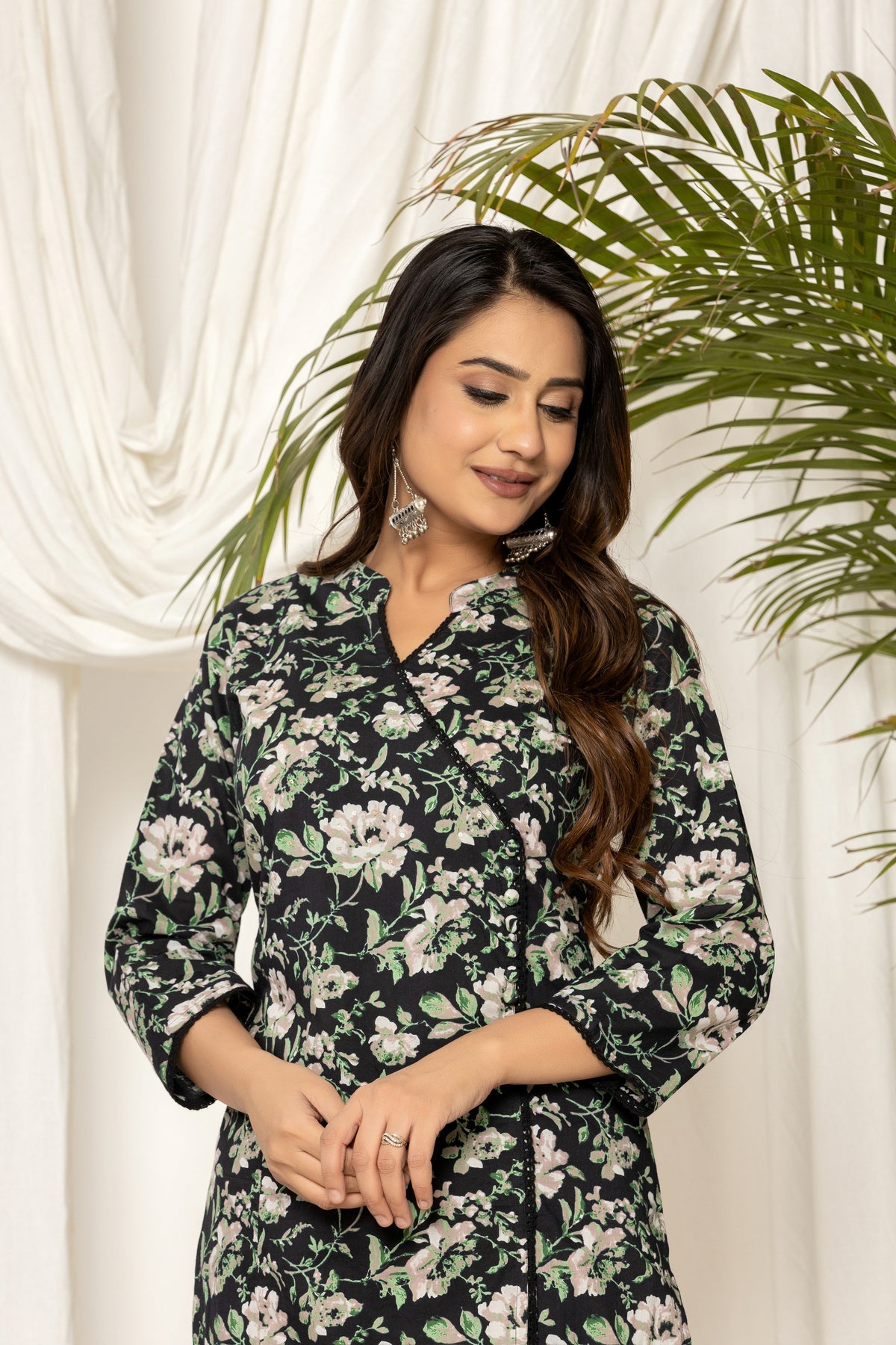 Naaya Angrakha Pure Cotton Kurta set
