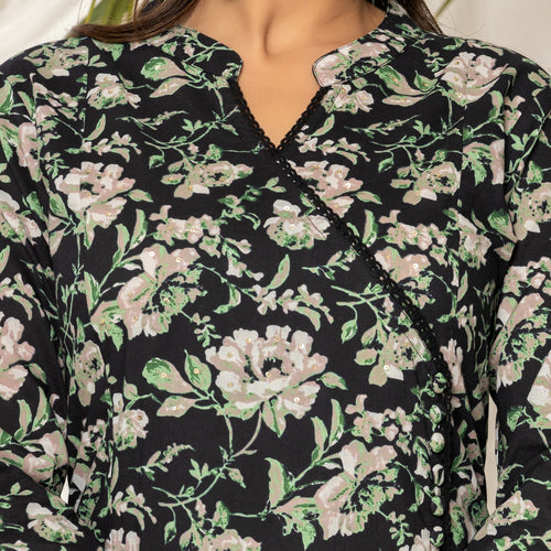 Naaya Angrakha Pure Cotton Kurta set