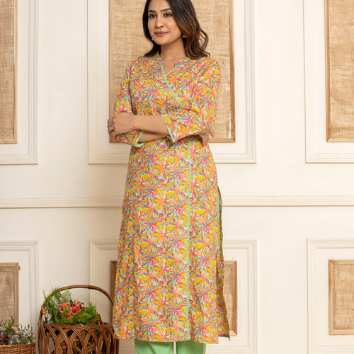 Reet Angrakha Pure Cotton Kurta set
