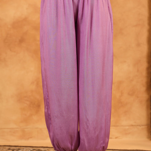 Lilac Muslin Suit Set