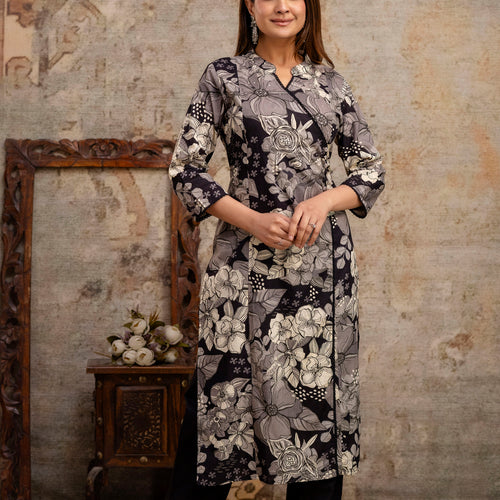 Naaya Angrakha Pure Cotton Kurta Set