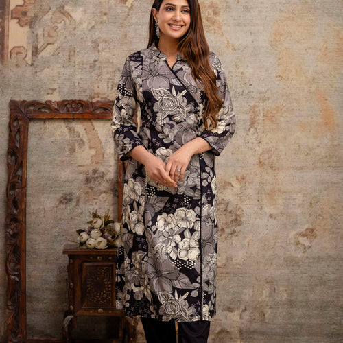 Naaya Angrakha Pure Cotton Kurta Set