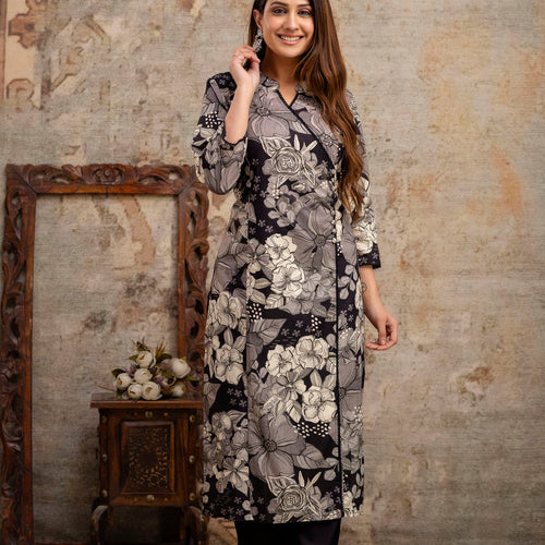Naaya Angrakha Pure Cotton Kurta Set