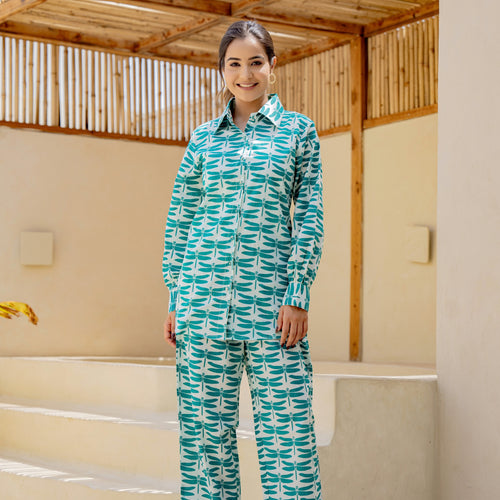 Amy Pure Cotton Co-ord Set