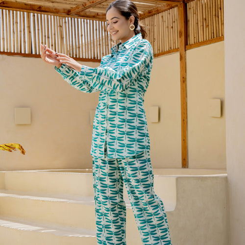 Amy Pure Cotton Co-ord Set