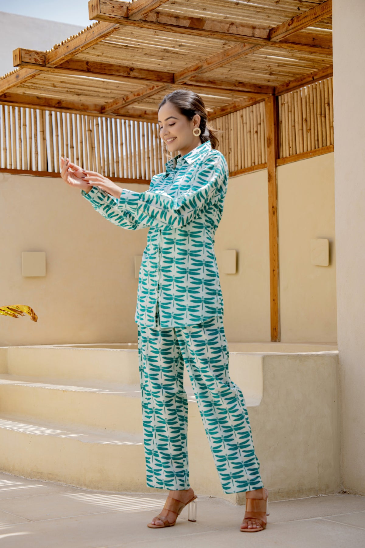 Amy Pure Cotton Co-ord Set