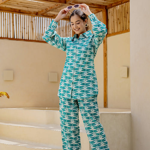Amy Pure Cotton Co-ord Set