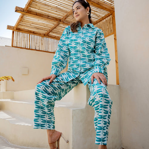 Amy Pure Cotton Co-ord Set