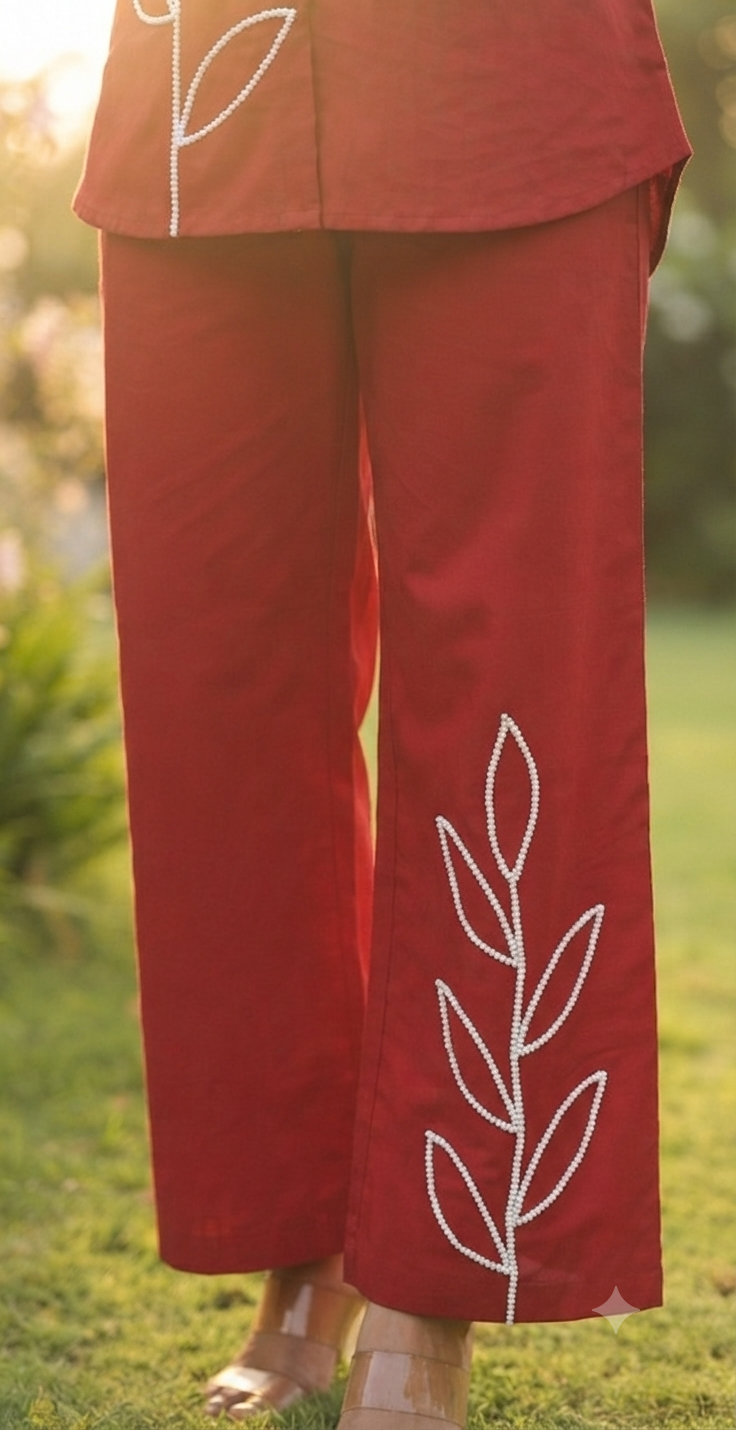 Ela Embroidered Co-ord Set