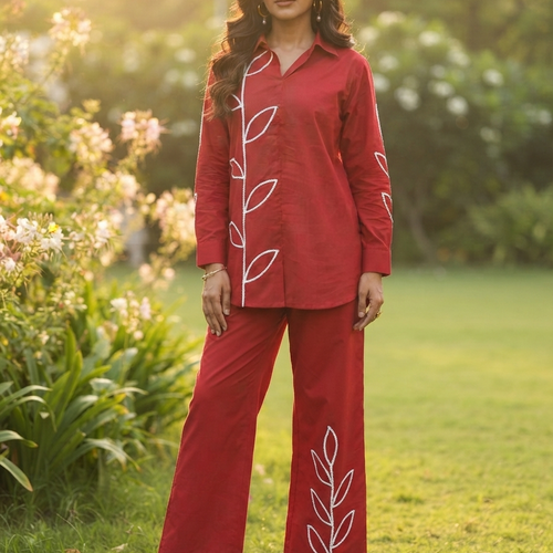 Ela Embroidered Co-ord Set