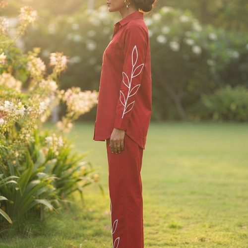 Ela Embroidered Co-ord Set