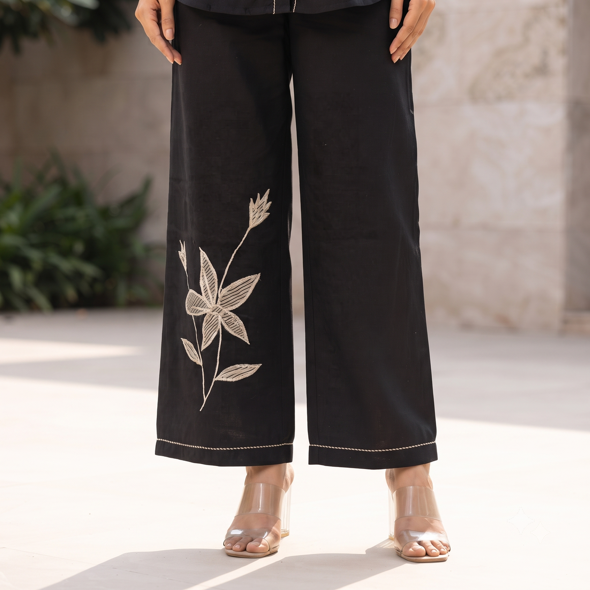 Aura Floral Applique Co-ord Set