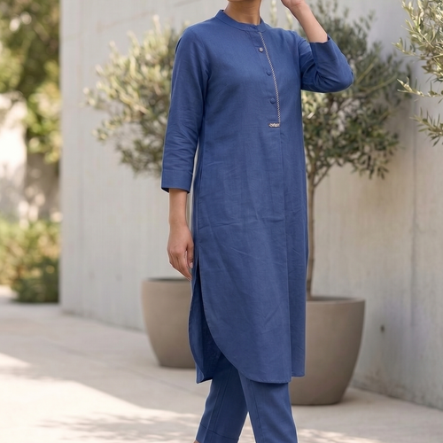 Indigo Matrix Co-Ord