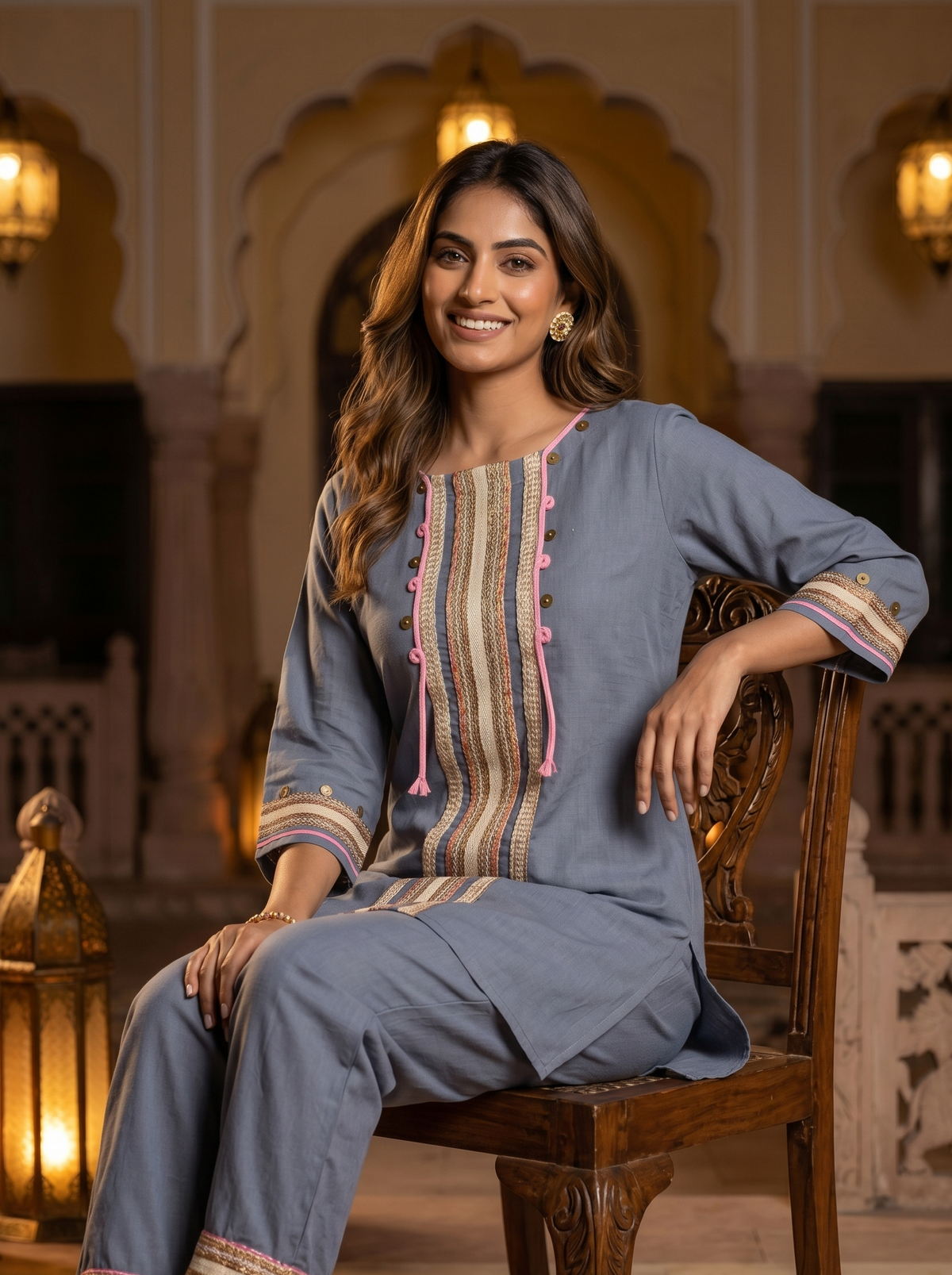 Amara Embellished Co-ord Set