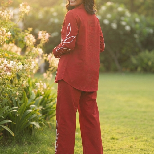 Ela Embroidered Co-ord Set