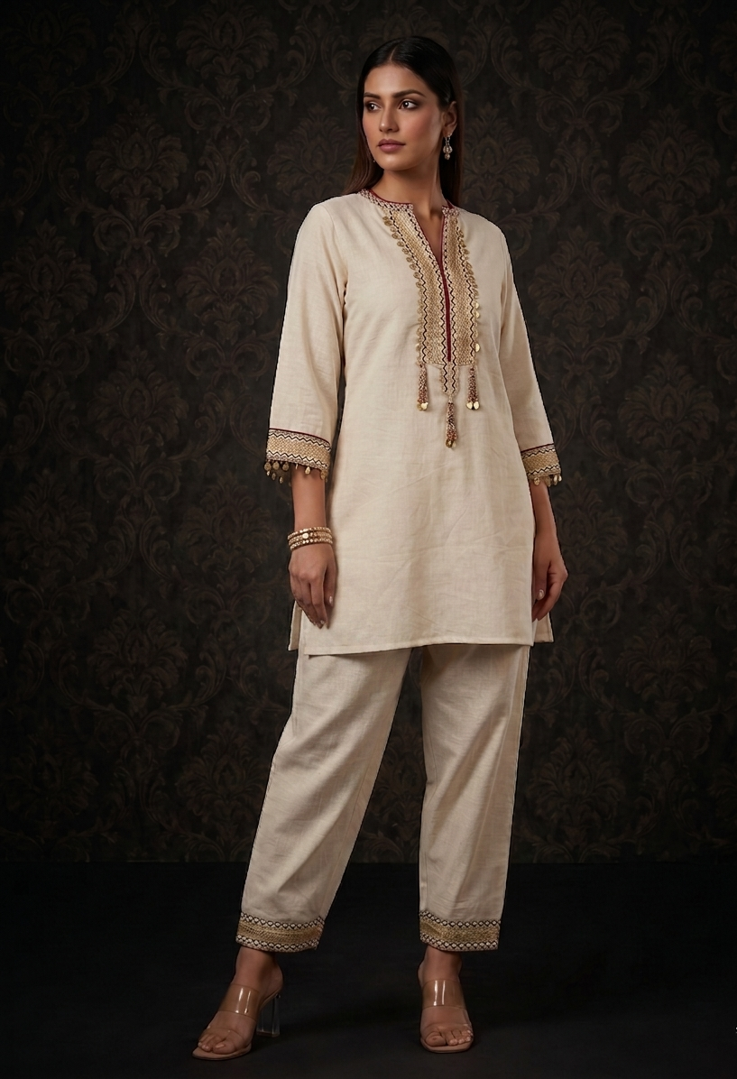 Rooh Embellished Co-ord Set