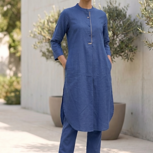 Indigo Matrix Co-Ord