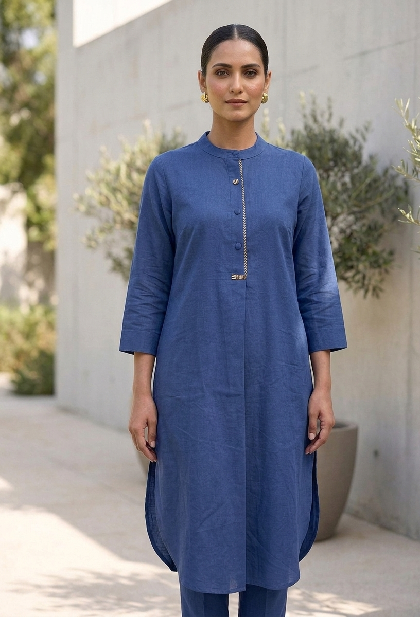 Indigo Matrix Co-Ord