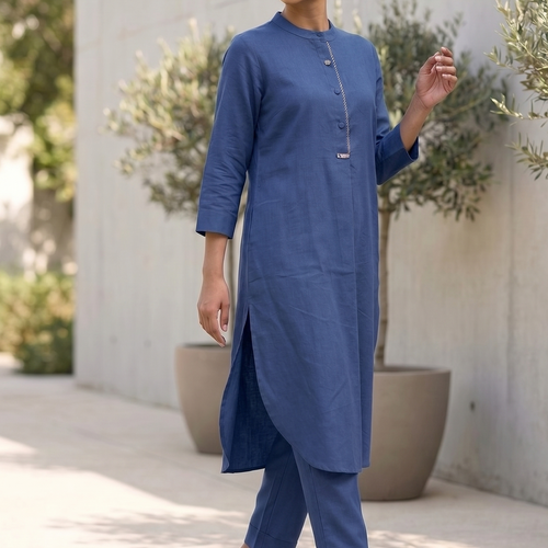 Indigo Matrix Co-Ord