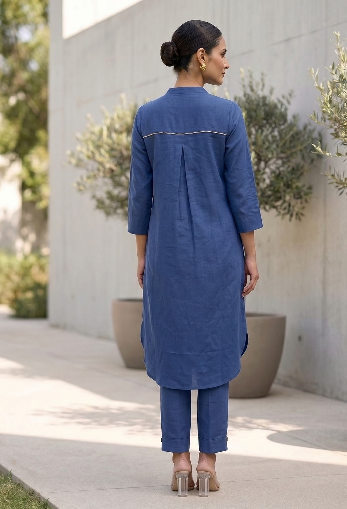 Indigo Matrix Co-Ord