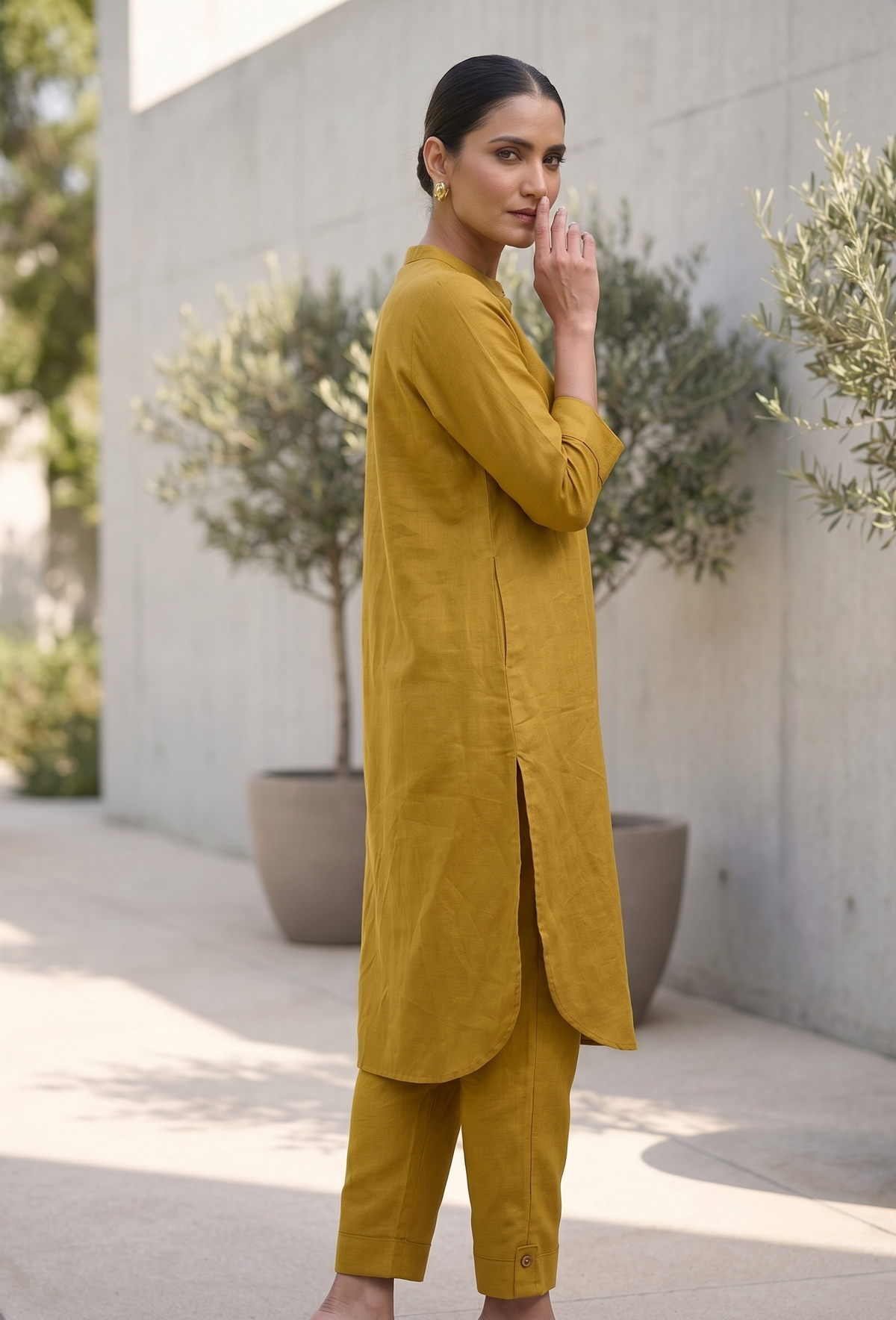 Lime Matrix Co-Ord