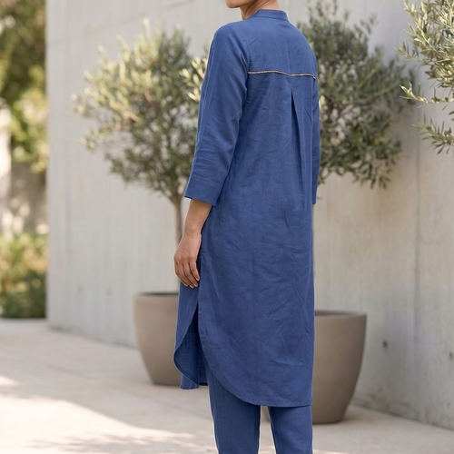 Indigo Matrix Co-Ord