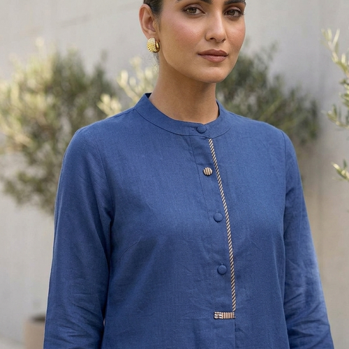 Indigo Matrix Co-Ord