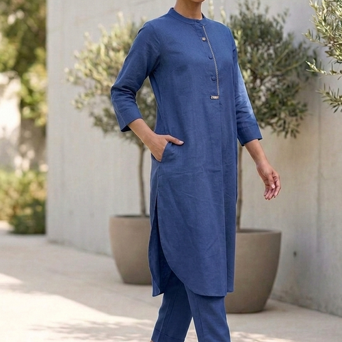 Indigo Matrix Co-Ord