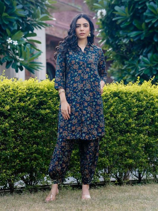 Green Floral Co-ord set