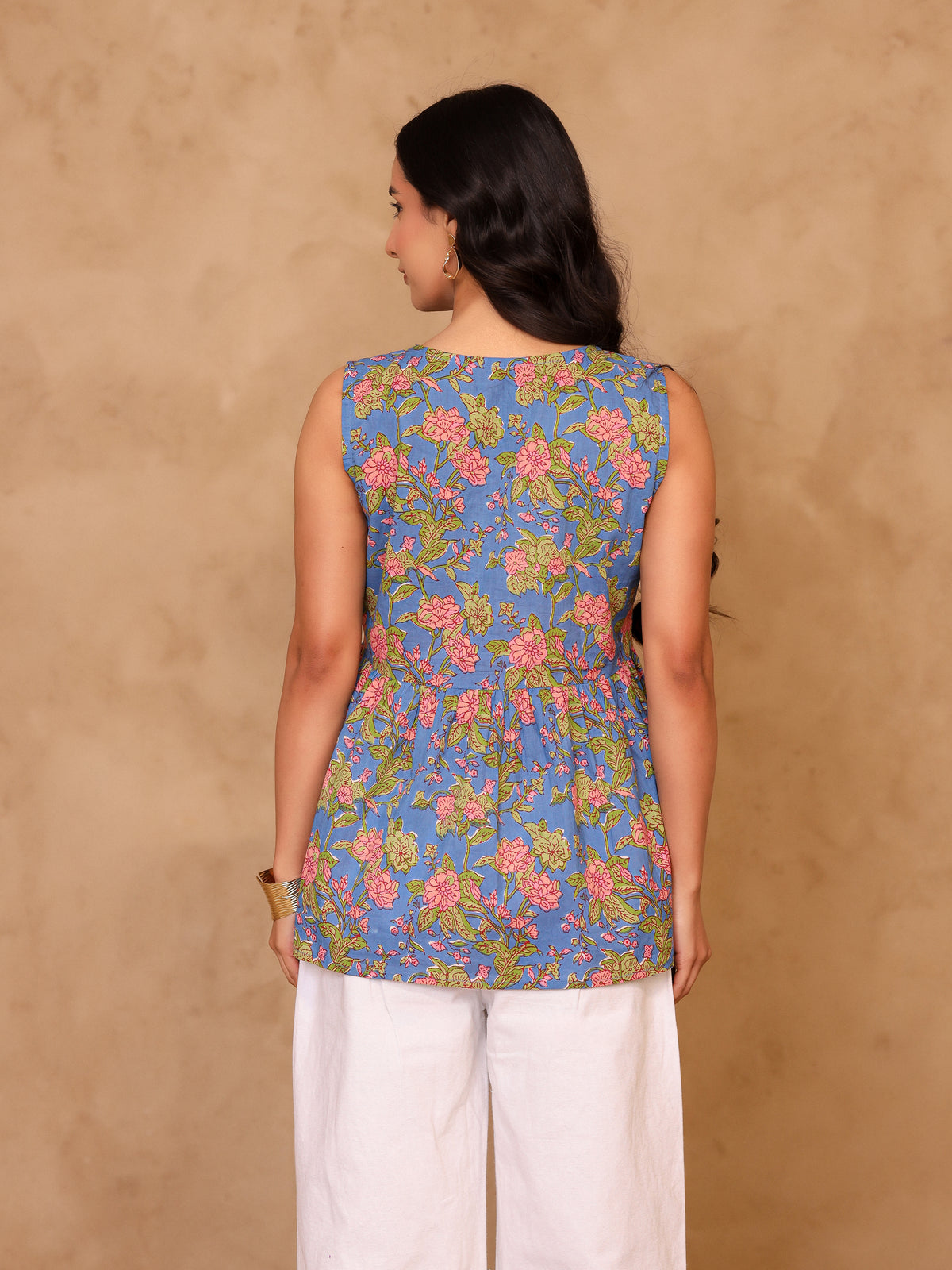 Amber Pure cotton Peplum Top
