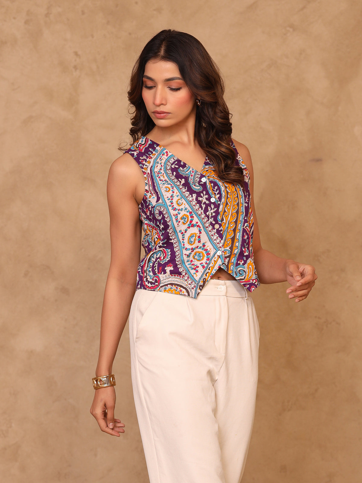 Vivi Pure cotton vest top