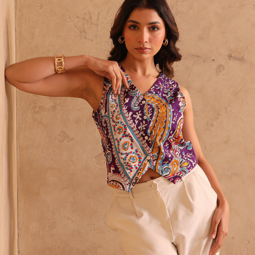 Vivi Pure cotton vest top