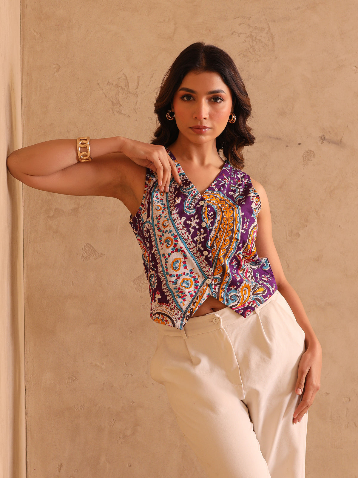 Vivi Pure cotton vest top