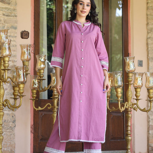 Rumi Handloom Cotton Kurta Set