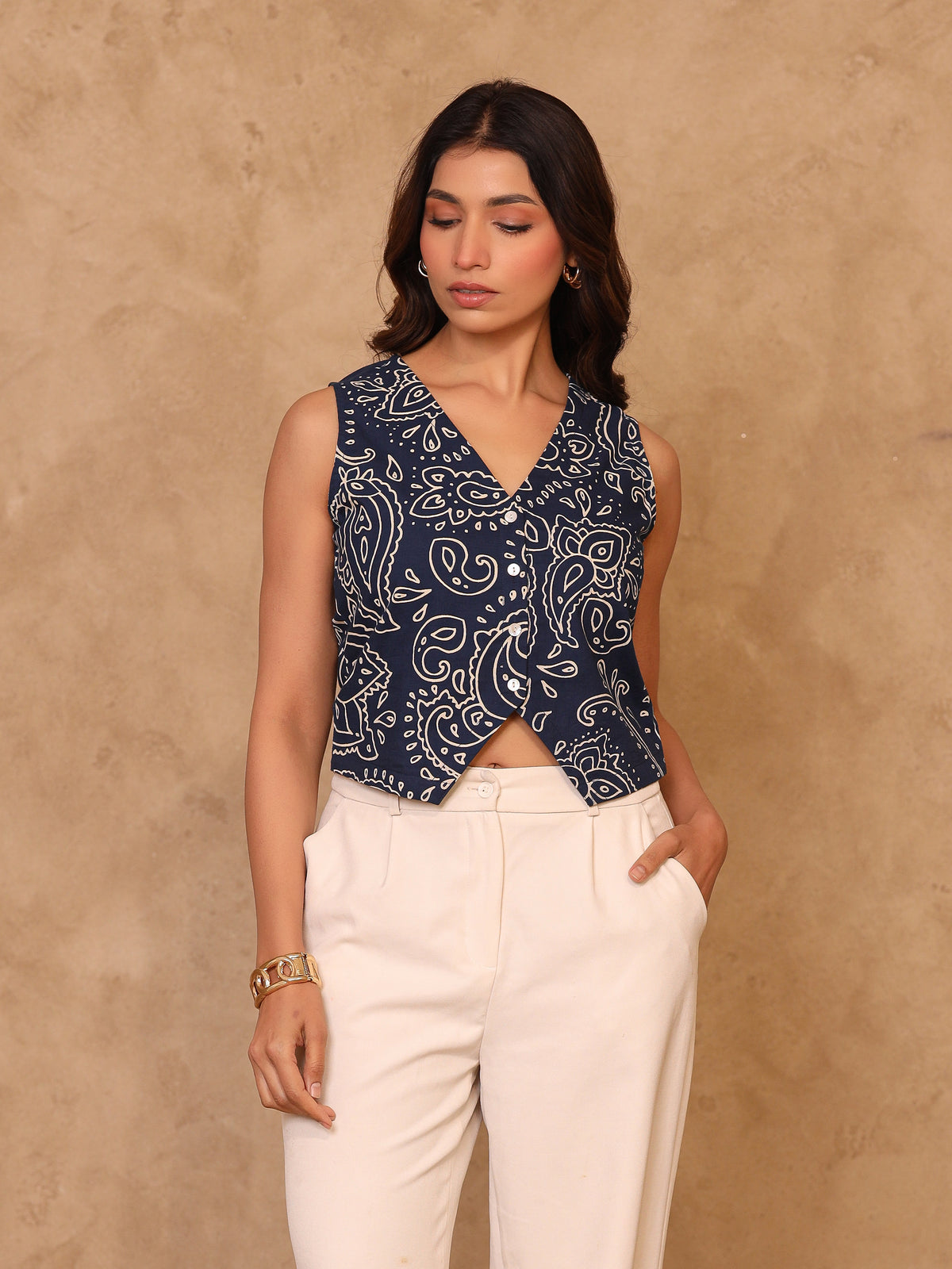 Vivi Pure cotton vest top