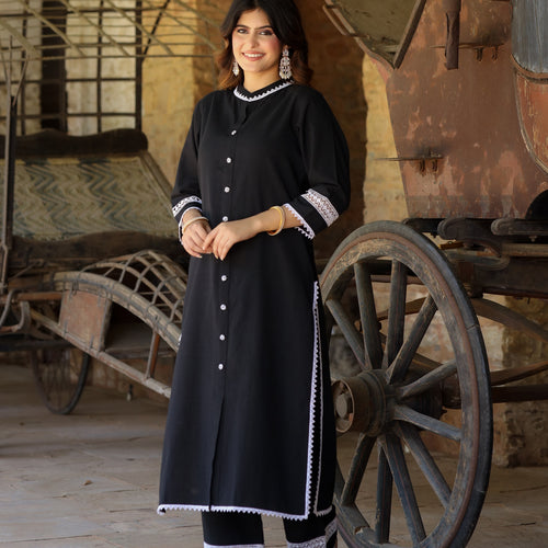 Rumi Handloom Cotton Kurta Set