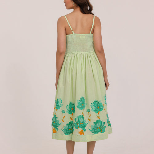 Hazel Floral Pure cotton Dress