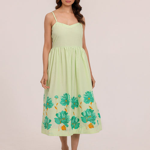 Hazel Floral Pure cotton Dress