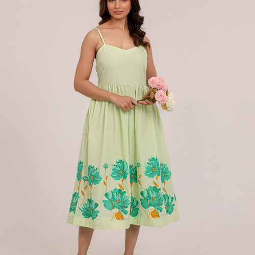 Hazel Floral Pure cotton Dress