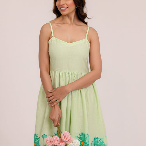 Hazel Floral Pure cotton Dress