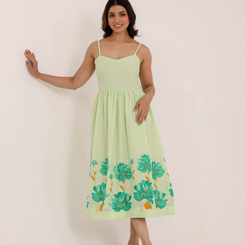 Hazel Floral Pure cotton Dress