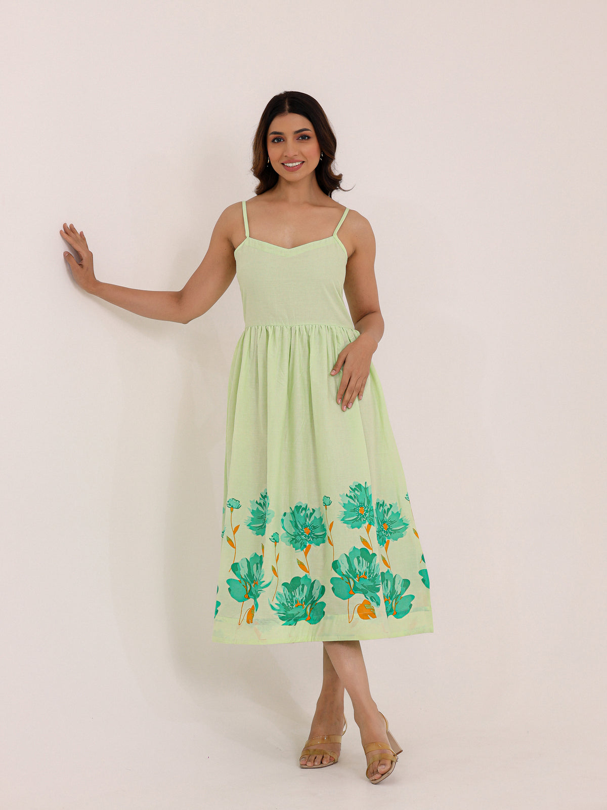 Hazel Floral Pure cotton Dress