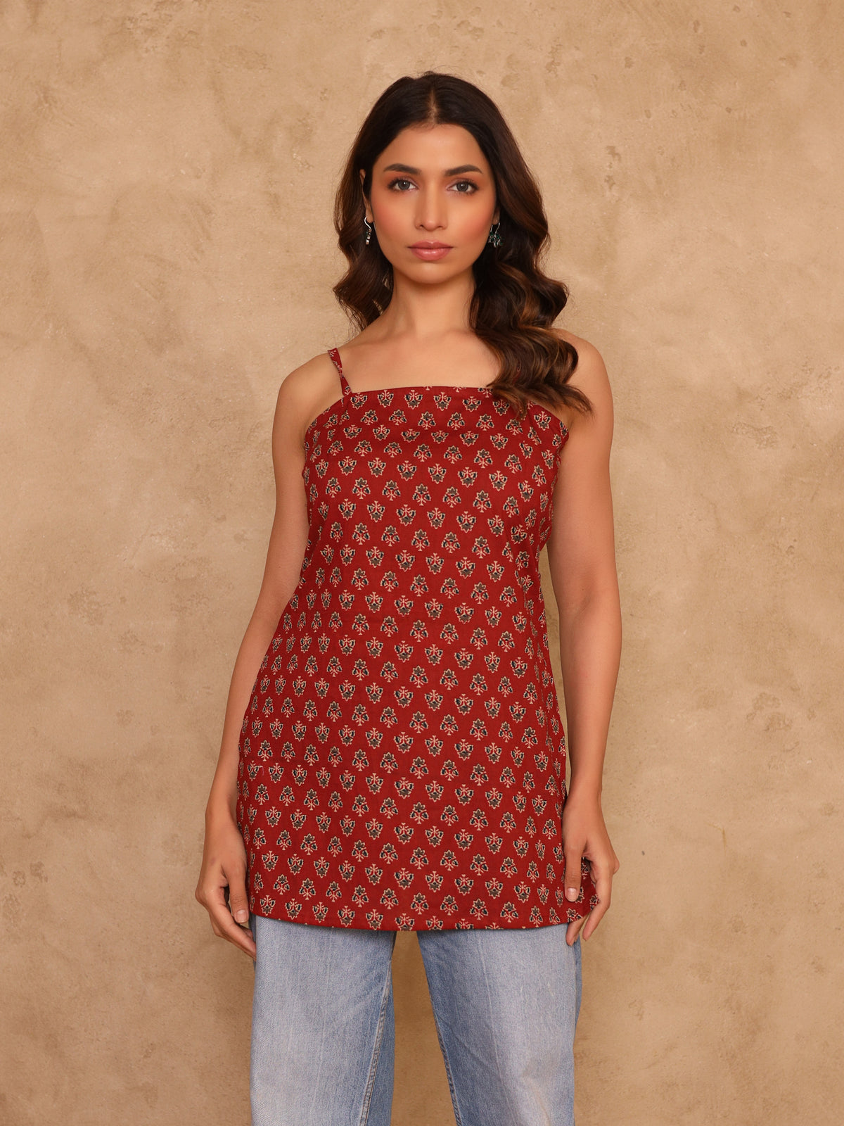 Aara Printed Pure Cotton Top