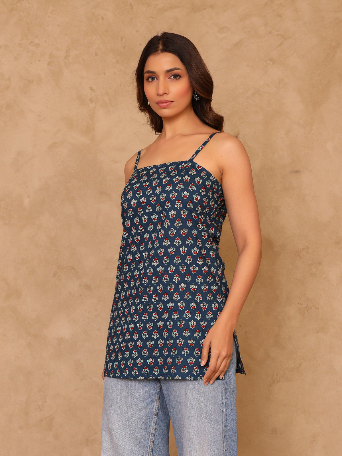 Aara Printed Pure Cotton Top