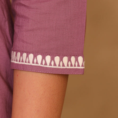 Noor Pure Cotton Embroidered Cotton Top