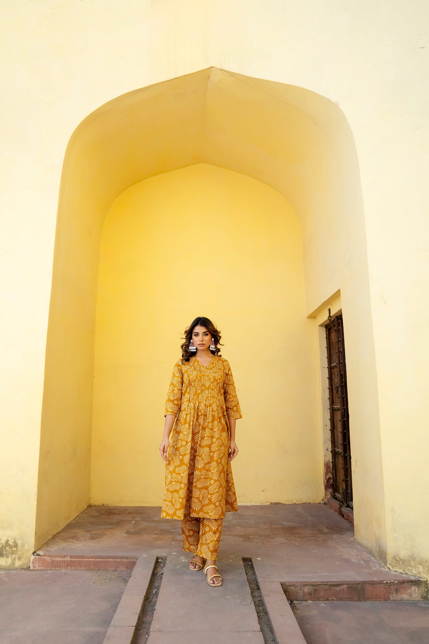 Pure Cotton Printed Kurta Set